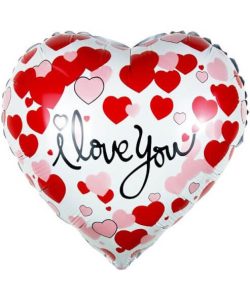 180772_Шар_(18_46_см)_Сердце_Я_Люблю_Тебя_(сердечки)_Белый_1_шт